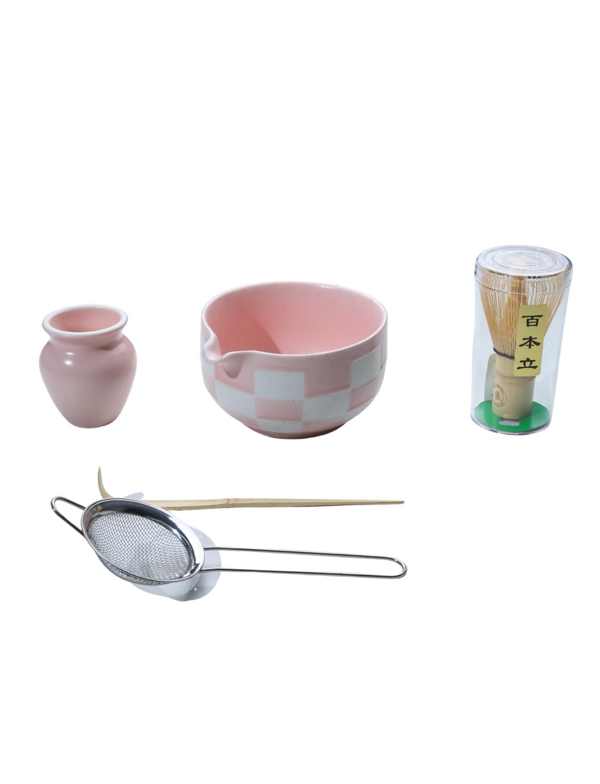 طقم تحضير ادوات الماتشا مربعات